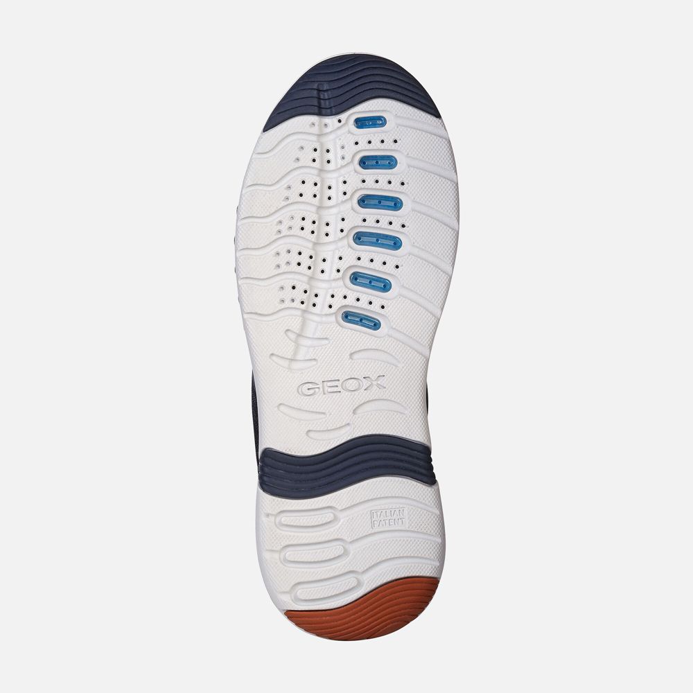 Tenis Geox Homem Azul Marinho - Levita - WOHUE7685